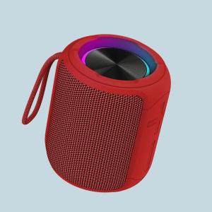 IPX7 Rated Waterproof LED Light Bluetooth Speaker 9.4X9X11cm