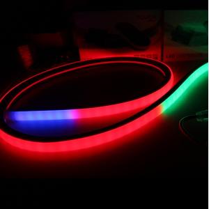 China Ws2811 Addressable Rgb Neon Flexible Strip Light DMX 12W/M on sale