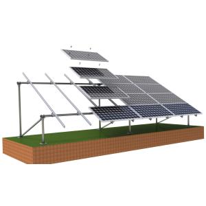 Customized Degree Solar PV Ground Mounting Systems Support Frame