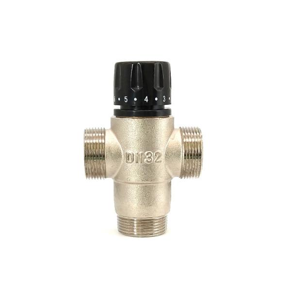 DN32 DN40 Brass Water Thermostatic Mixing Valve,3 Way Thermostatic Mixing Valve