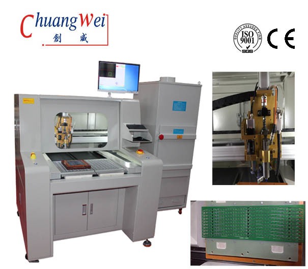  50000rpm/Min PCBA Routing Depaneling Machine Professional Pcb Separator Depanelizer Manufactures