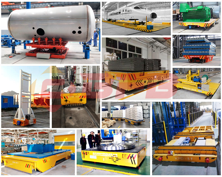 30T Capacity Remote Operated Vehicle Industrial Trackless Cart Designer