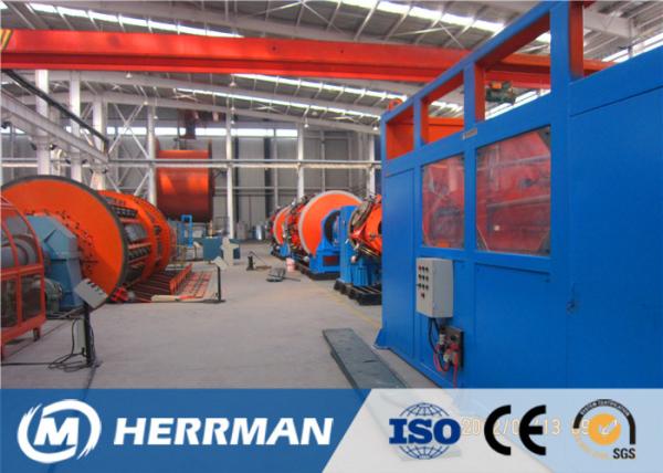 Pressure Bearing Layer Flat Steel Tape Armouring Winding Machine Of Submarine