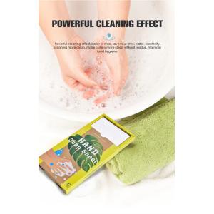 Custom Solid Hand Soap Sheets Dissolvable Effervescent Foaming Hand Soap Tablet