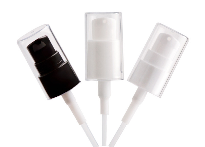 Transparent Plastic Material Bottle 10ml Non Spill With Full Cover Cream Pump