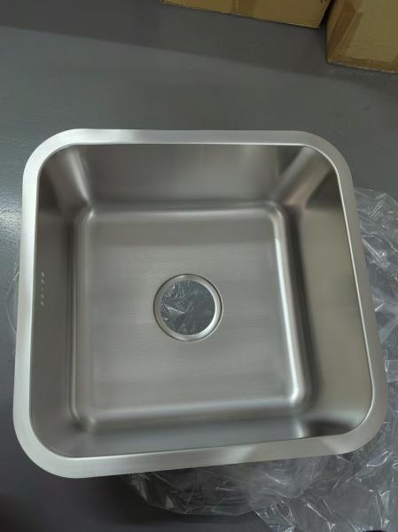 Apron Stainless Steel Kitchen Single Bowl Sink Square Shape And Corrosion