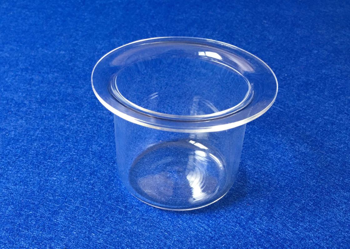 Professional Quartz Glass Crucible SiO2 ≥99.99% Material High Purity