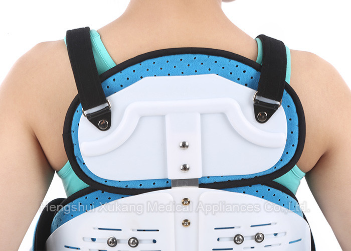 Flannel And PVC Thoracic Lumbar Sacral Orthosis Brace For Lower Back Pain Treatment