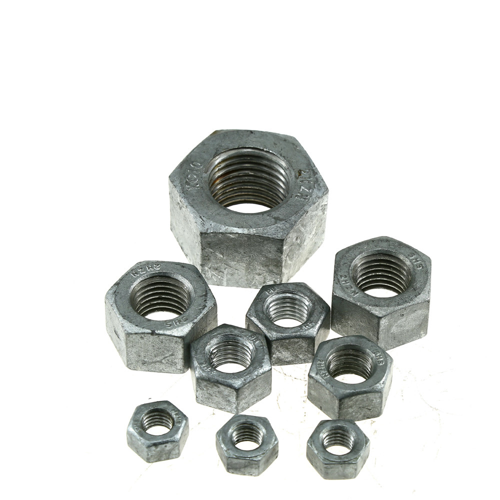 Hot Dip Galvanized Heavy Hex Nut ASTM A194 Grade 2H Manufactures