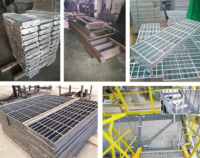 Q235 HDG Galvanized Steel Grating For Floor Walkway 1.2*1.8m 30*5mm
