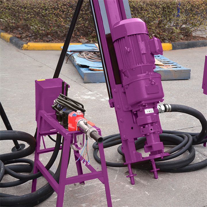 Bucket DTH Drill Rig Mining Machinery Rock Blast Hole Hydraulic DTH Drilling Machine
