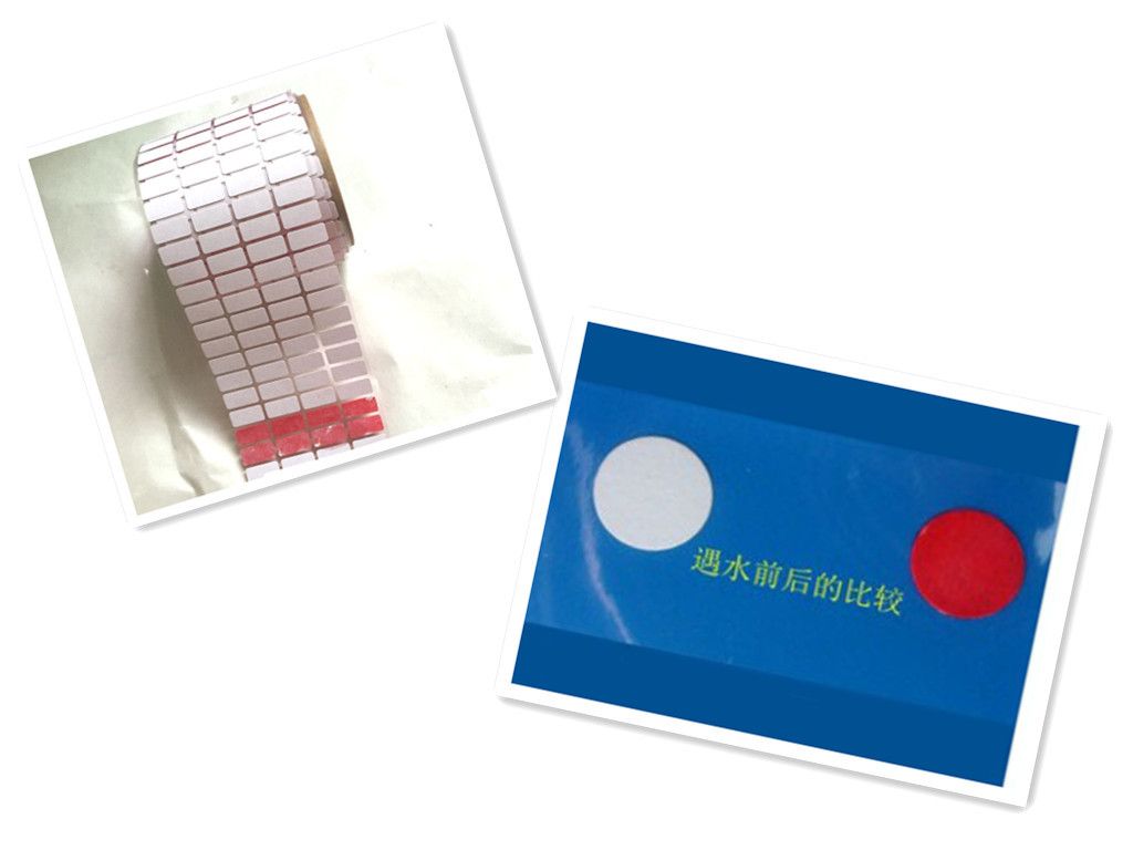 Electronic Products Water Sensitive Sticker , Security Checking Mobile Phone Stickers