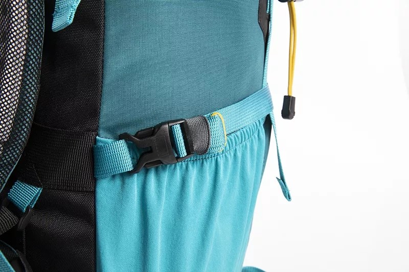 Polyester 0.1kg Lightweight Waterproof Backpack 60cm Mountain Trekking Bag