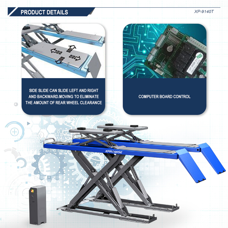 4000kg Auto Wheel Alignment Scissor Car Lift with CE