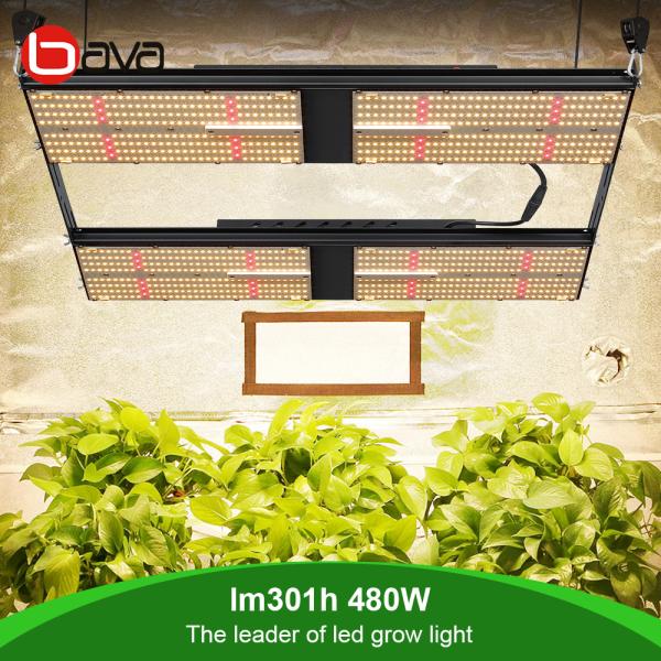 ETL 1272 Umol/S SAMSUNG Board LM301H 480w Veg Flowering LED Grow Light Kits