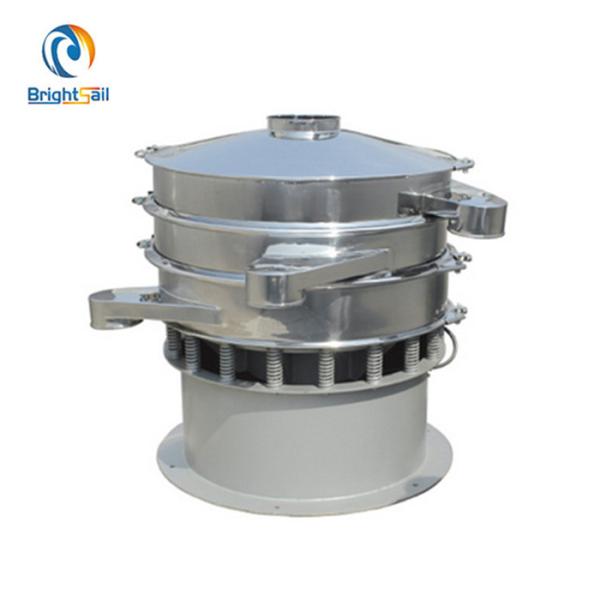 Small Circular Grain Wheat Flour Vibrating Powder Sifting Machine , Industrial