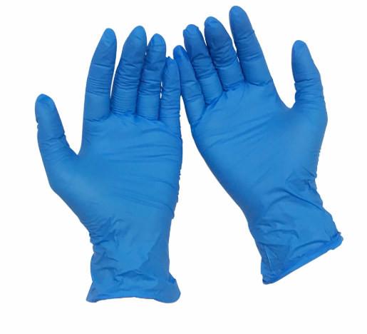 4.5gsm Disposable Medical Nitrile Gloves , Nitrile Powder Free Medical