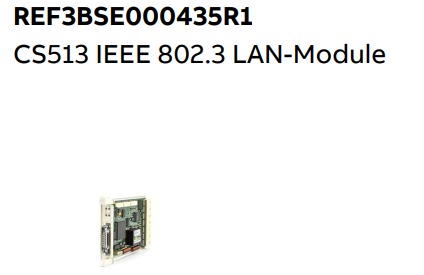 Quality CS513 3BSE000435R1 ABB IEEE 802.3 LAN-Module for sale