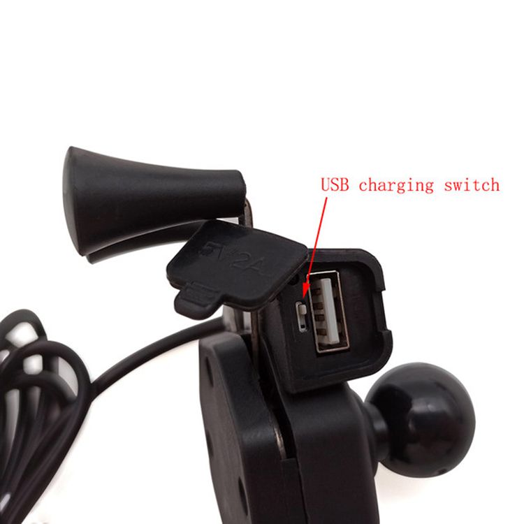 X Claw 12V-24V Motorcycle Phone Holder With Charger ODM Service