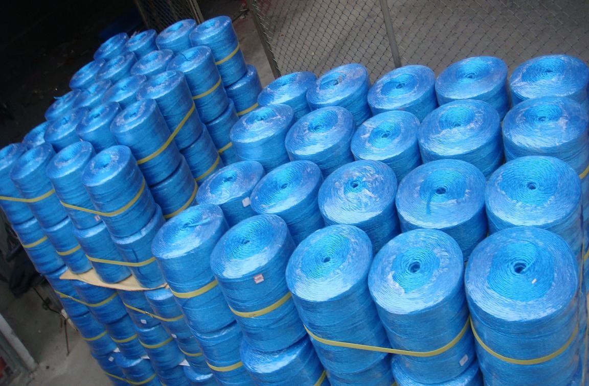 Agriculture PP Split Film Baler Twine , Lashing Packing Rope Twine