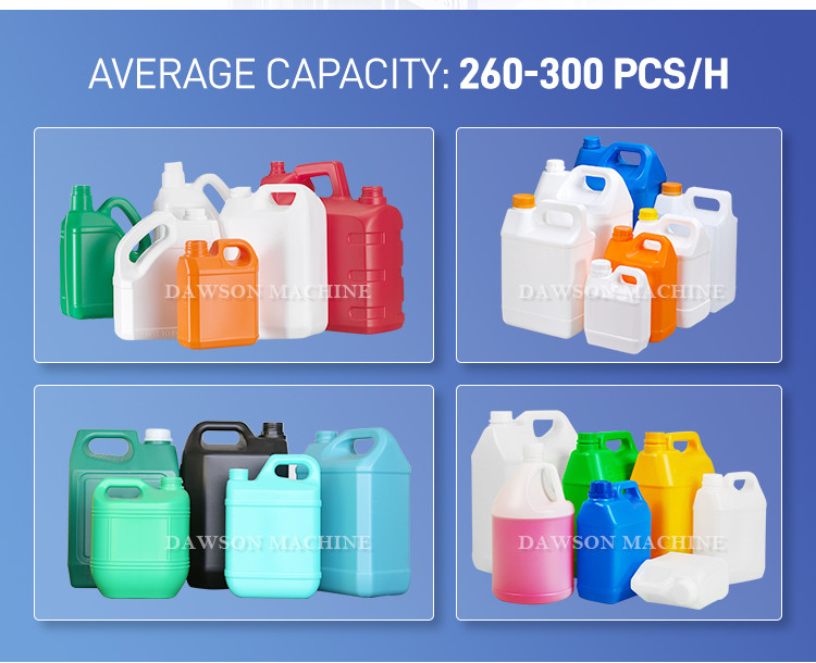 4 Gallon Water Bottle Servo Extrusion Blowing Molding Machine Energy Saving