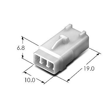 KET Korea Electric Terminal Connectors MG610088 Automotive Housing Wire to Wire