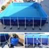 Buy cheap Outdoor Metal Frame Swimming Above Ground Pool with filter from wholesalers