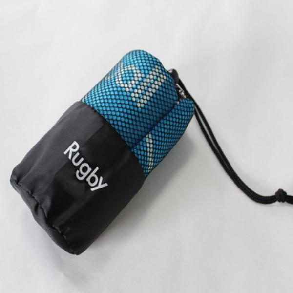 Solid Color Custom Size Double Fleece Microfiber Gym Towel Super Absorbent Quick