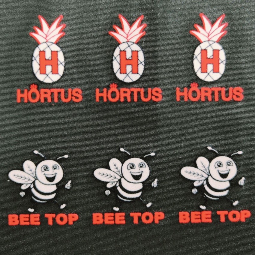 Custom Flocked Iron On Transfer For Apparel Soft Flock Heat Transfer