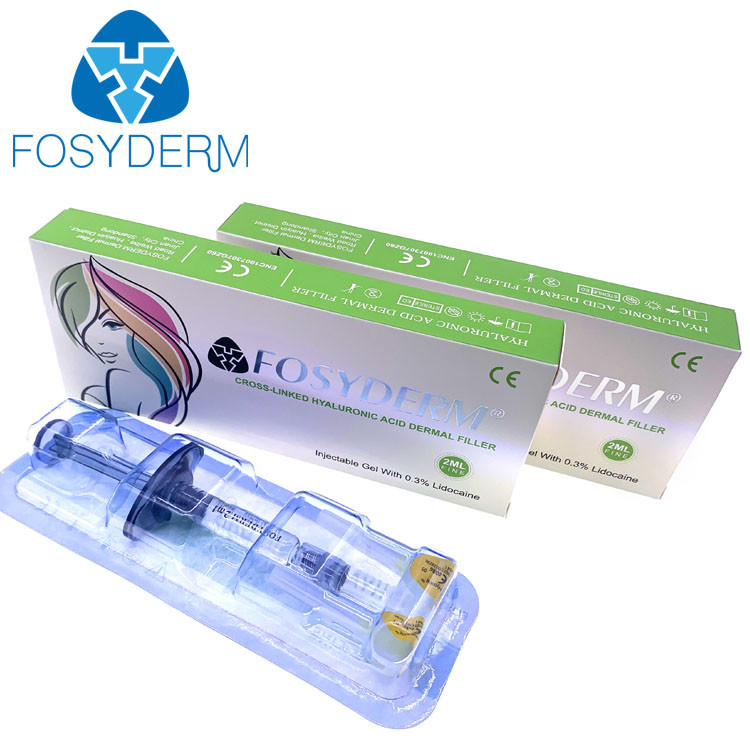 Fosyderm CE Hyaluronic Acid Cross Linked Dermal Filler For Lips Up 24mg/Ml