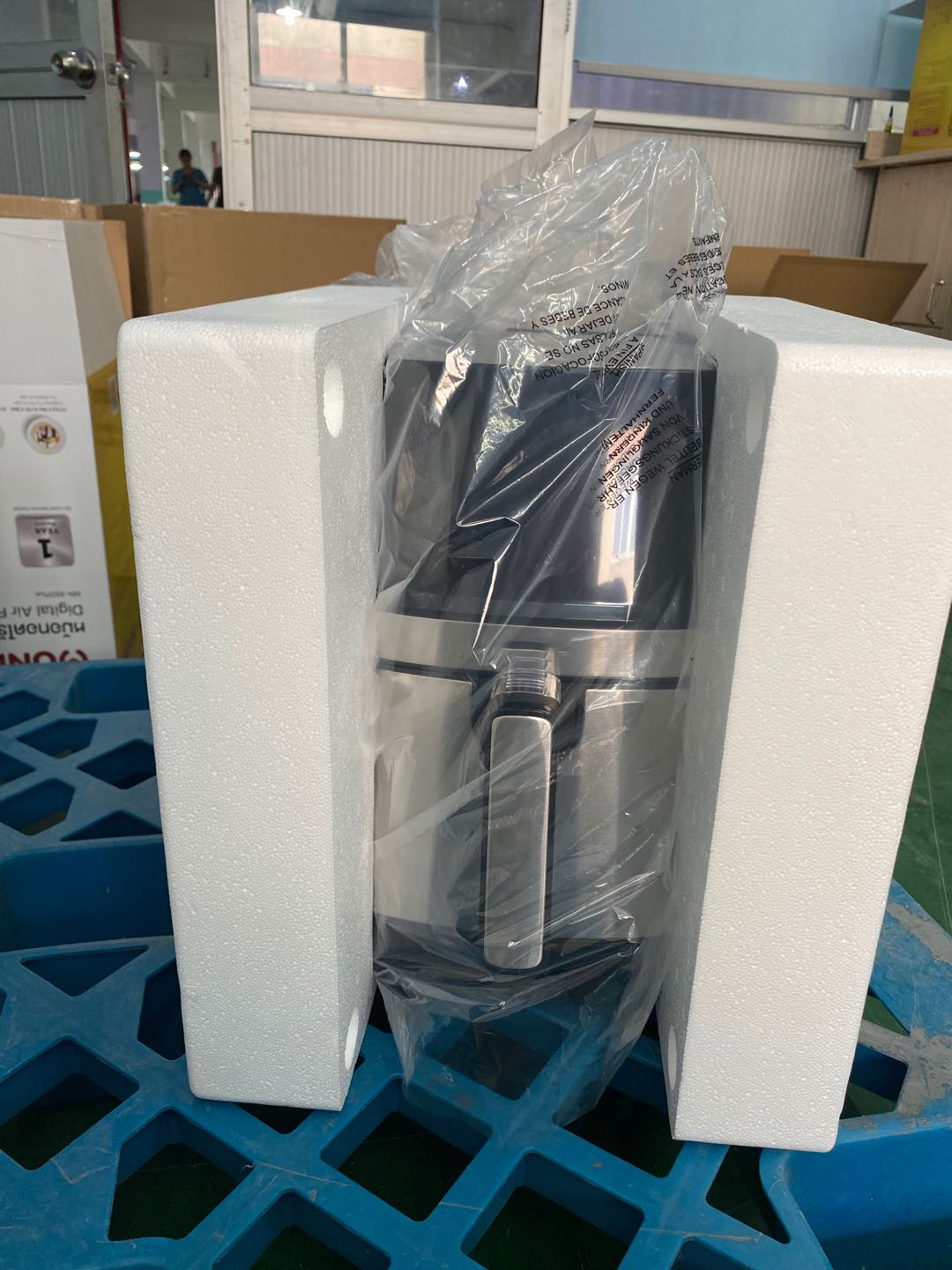 Commercial Grade Dual Air Fryer Home Used No Stick No Oil 5.5L