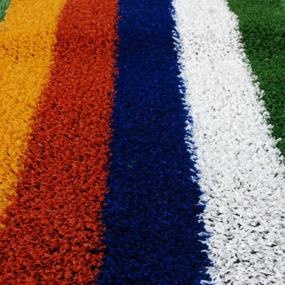 17500 Dtex 5/8 Inch Gauge Anti-Static Sports Artificial Turf For Gardens Playgrounds and Kindergartens