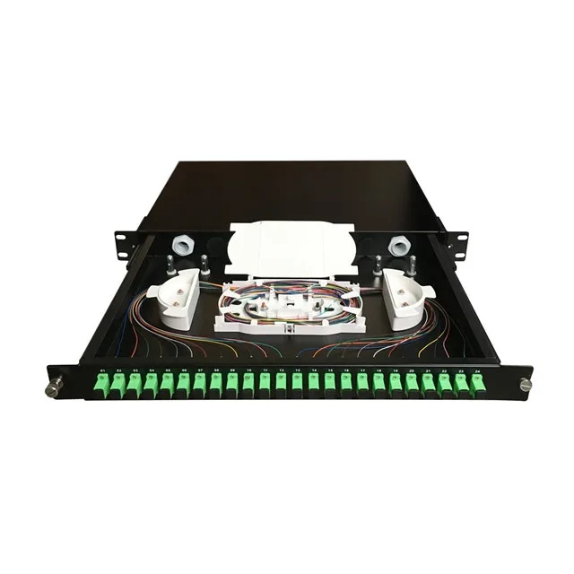 1u 2u Sc FC Patch Panel Fiber Optic Distribution Frame ODF for Optical Fiber Network
