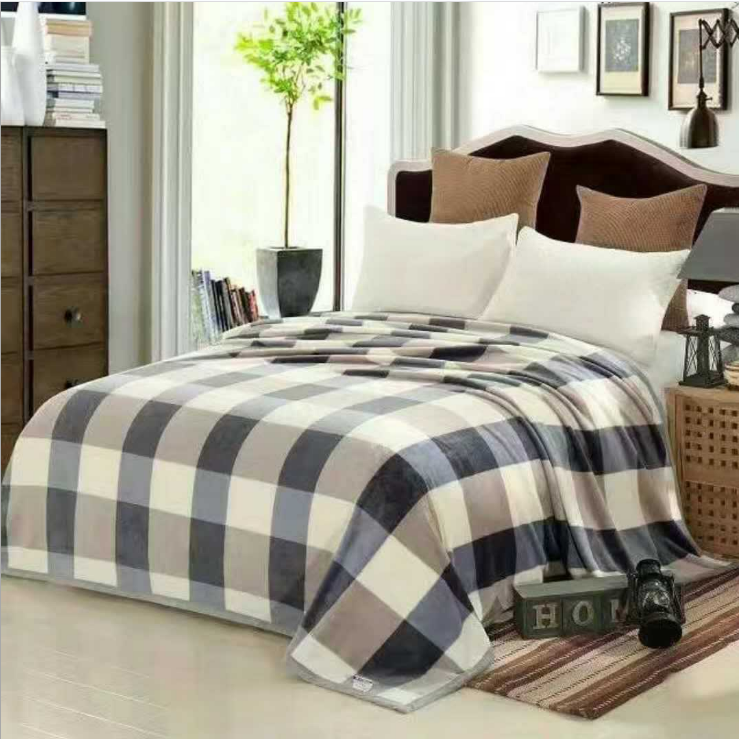 Soft Flannel Fleece Baby Blanket Small Size Plush Pile 5-8mm Anti-Static Ready to Ship