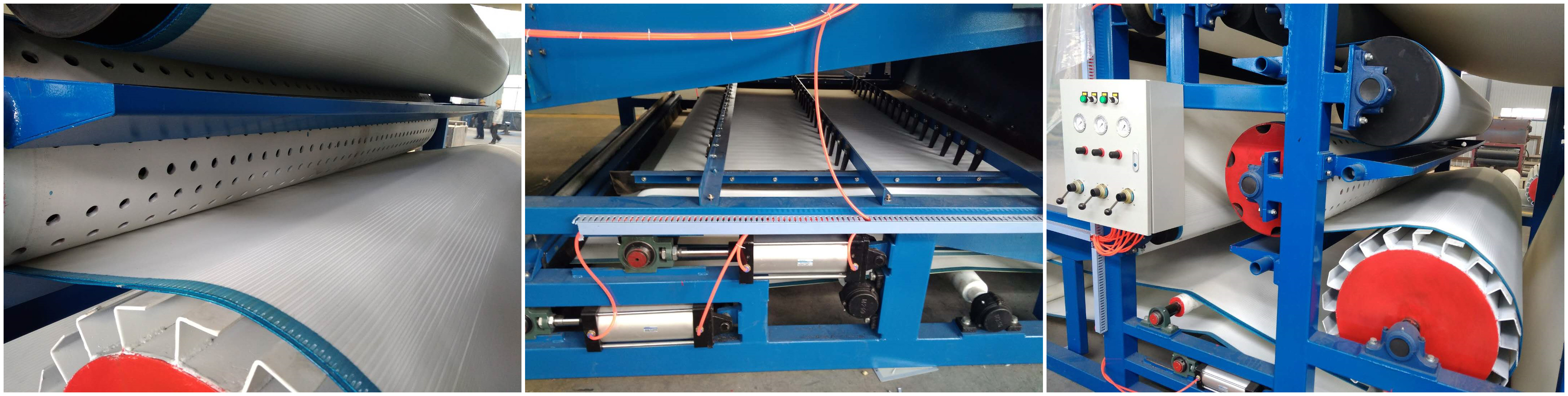 Carbon Steel Belt Filter Press For Iron Ore Plant Sludge Dewatering