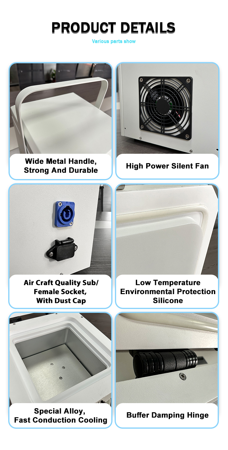 2L ULT Stirling Cooler Mini -120 Portable Medical Laboratory Freezer for Deep Cooling