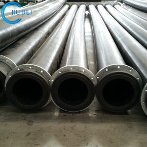 Smooth Flanged UHMWPE Pipe 2 - 12m For Various Applications
