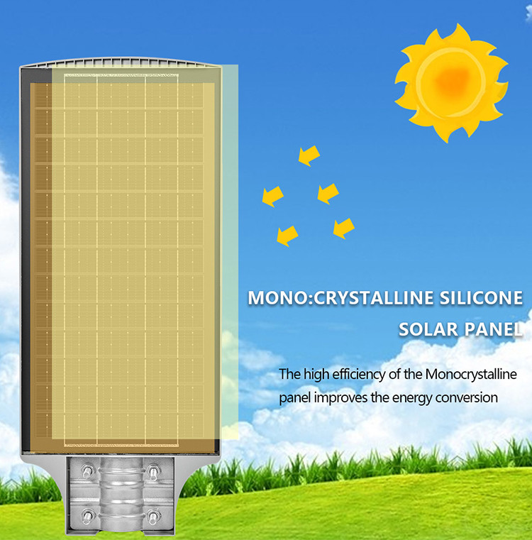 SMD 2835 Integrated LED Street Lamp All In One IP65 Outdoor 50w 100w 150w 200w 300w 2000 Watt Solar Street Light