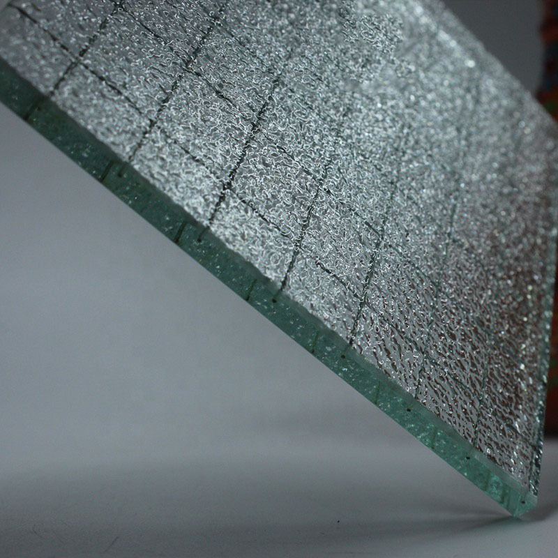 Decorative Tinted Tempered Clear Float Glass Narrow Reeded 2mm For Building