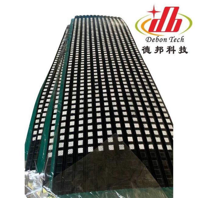 China Alumina Ceramic Conveyor Belt Pulley Lagging Drum Pulley Rubber Lagging on sale