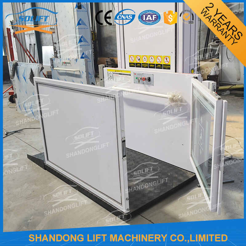 Small Wheelchair Platform Lift 250kg Rated Loading With 2 Year Warranty