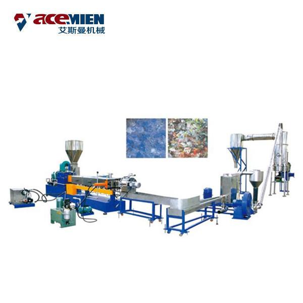 PP PE Waste Film Recycling Machine , Waste Plastic Washing Machine Fully