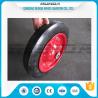 Buy cheap Durable Solid Rubber Wheels Powder Coated Rim 16mm Inner Hole For Wagon Carts from wholesalers