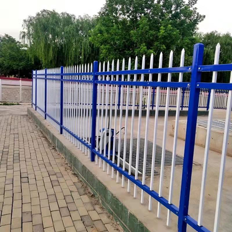 2.0mm 3.0mm Steelway Fence Secure Palisade Galvanised Metal Security Fencing