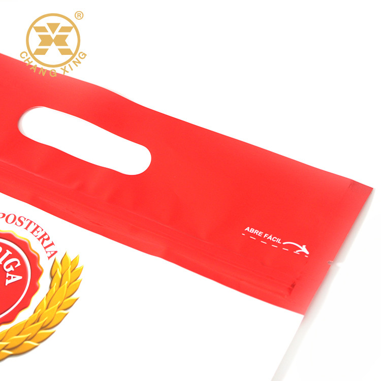 Stand Up Waterproof Food Packaging Pouch for Flour Bread Powder