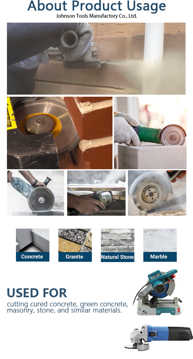 4-1/2" Tuck Point Crack Chaser Grout Repair Diamond Saw Blade for Green Concrete, Masonry, Brick, Stone Cutting