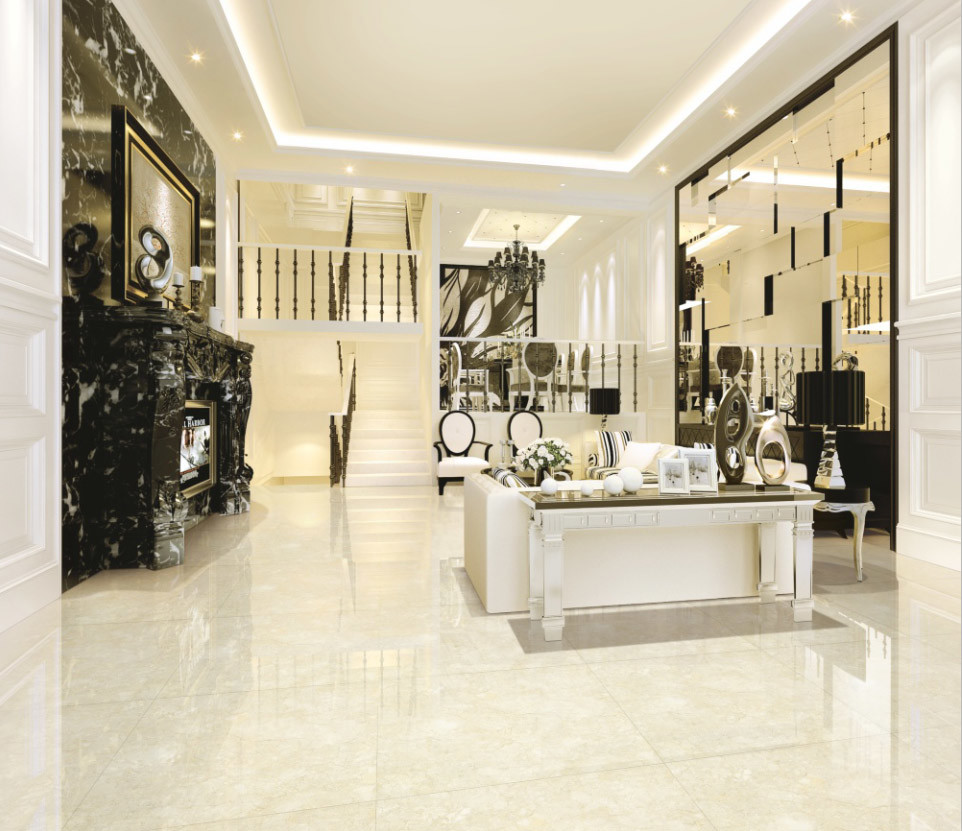 Italian Design Marble Lowes 12mm Polished Porcelain Tile