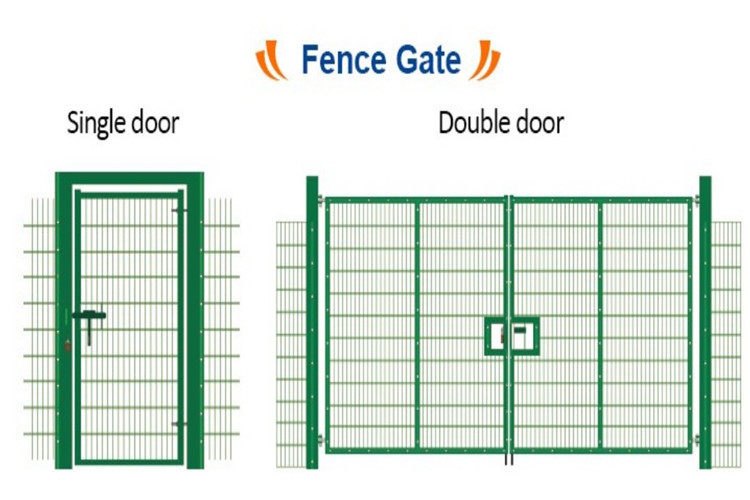 Double Horizontal Wire Welded Fence - 868/656/545 Popular For Market