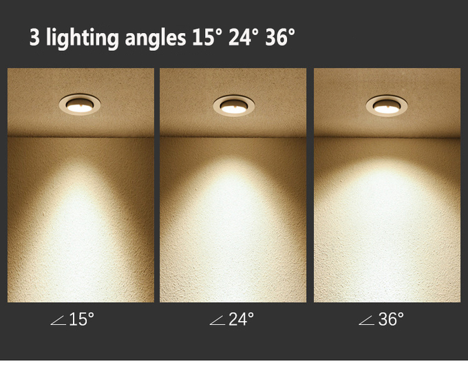 15W 18W SCR Dimming Elephant Trunk Light Rotating Ceiling Light 6