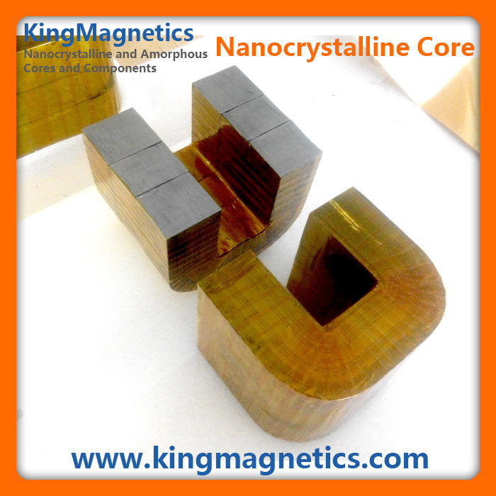 High quality customized nanocrystalline C core for 20KHz high frequency power transformer